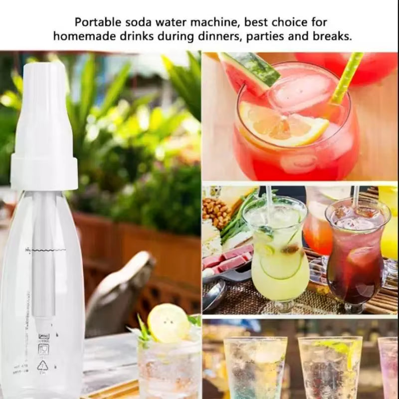 Bubble Water Machine Soda Machine Homemade Cup Carbonated Beverage Juice Bubble Machine Home Portable Bubble Water Machine